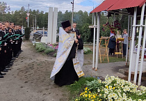 Курганские кадеты начали новый учебный год молебном в гарнизонном храме 