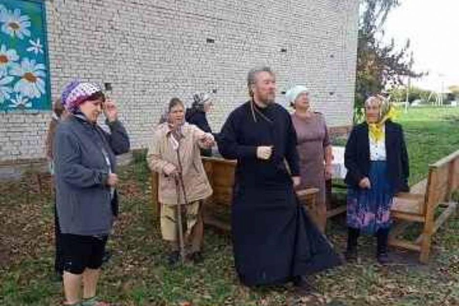 В селе Речкино продолжается строительство и благоукрашение часовни