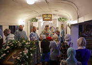 В Покровском храме в престольный праздник совершена архиерейская Литургия