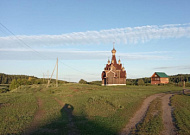 Наместник Чимеевского монастыря совершил Литургию в «Андреевской слободе»