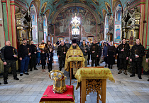Члены Русской общины помолились в Кургане на братском молебне
