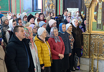 В день Крещения Господня митрополит Даниил совершил праздничную Литургию и великое водосвятие