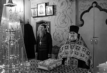 Во вторник Первой седмицы Великого поста митрополит Даниил после уставного богослужения совершил заупокойную Литию
