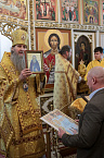 Митрополит Даниил наградил за труды по возрождению храмов руководителей завода «Регион-45»