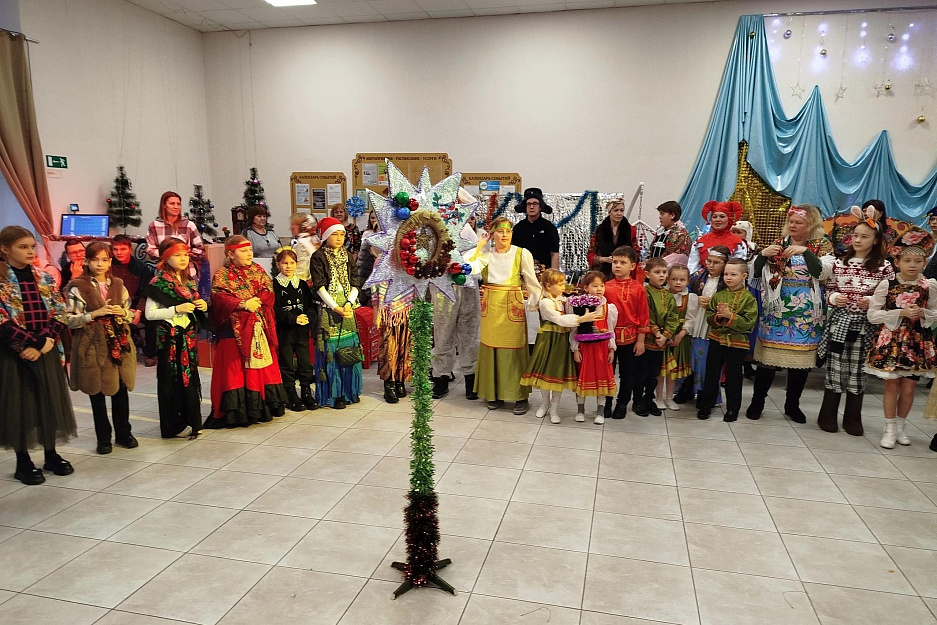 В Варгашах прошёл фестиваль «Рождественские колядки»