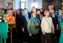 В престольный праздник в Казанском Чимеевском мужском монастыре прошла архиерейская Литургия