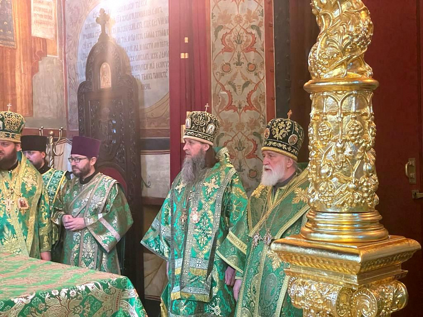 Митрополит Даниил принял участие в торжествах в Троице-Сергиевой Лавре