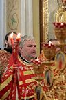 В престольный праздник Александро-Невского кафедрального собора прошла Литургия двух архиереев