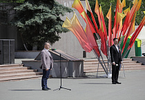 В Парке Победы курганские священники 9 мая совершили литию