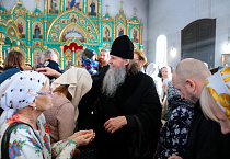 В престольный праздник в Казанском Чимеевском мужском монастыре прошла архиерейская Литургия