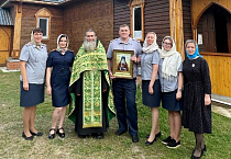 Курганский священник совершил молебен небесному покровителю УФСИН