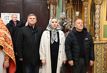 В престольный праздник Александро-Невского кафедрального собора прошла Литургия двух архиереев