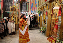 Пасху Христову встретили в главном соборе Зауралья