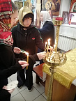 В Кургане школьники в Покров побывали в храме