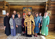 В селе Большое Чаусово продолжается молитвенный сезон