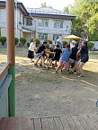 В Кургане сестры милосердия провели в ОСРЦ праздничную Троицкую встречу