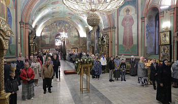 Воскресная Литургия в Александро-Невском соборе Кургана
