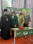 В Кургане священник участвовал в открытии «Парты Героя»