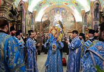 Престольный праздник Александро-Невского кафедрального собора встретили в Кургане
