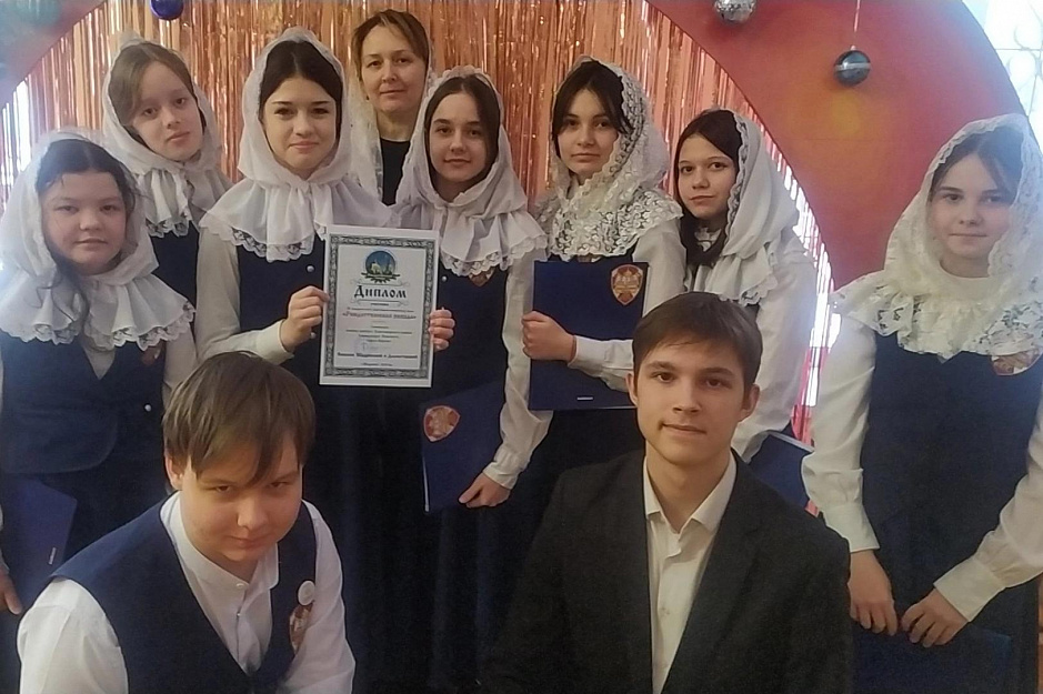Курганские гимназисты участвовали в фестивале «Рождественская звезда»