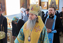Митрополит Даниил в престольный праздник Порт-Артурского храма Кургана совершил Литургию