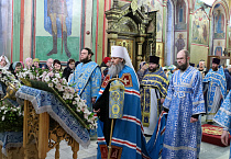 Престольный праздник Александро-Невского кафедрального собора встретили в Кургане