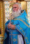 В день Почаевской иконы Божией Матери митрополит Даниил совершил Литургию в главном храме Кургана