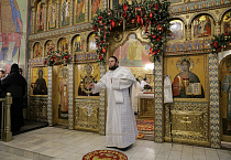 Митрополит Даниил в Крещение Господне совершил праздничную Литургию и великое водосвятие