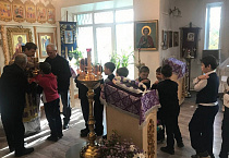 В Кургане 27 сентября гимназисты встретили праздник Воздвижения Креста Господня