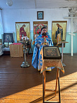 Священник из Варгашей побывал в дальнем селе