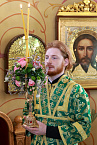 В праздник Входа Господня в Иерусалим митрополит Даниил освятил вербы в Александро-Невском соборе