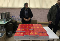 Курганские священники совершили молебен о воинах, уходящих на брань