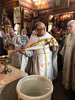 В Курганский храм передана старинная икона афонского письма