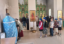 В воскресной школе Чимеевского монастыря дети ушли на «воскресные каникулы»