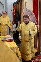 Литургия в день памяти прав. воина Феодора Ушакова