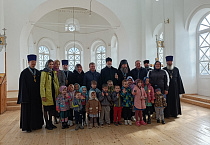 В храме села Батурино молитвенно помянули руководителя Русской Духовной Миссии в Иерусалиме