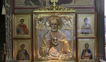 Воскресная Литургия в Александро-Невском соборе Кургана