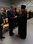 В Кургане священник участвовал в присяге студентов колледжа