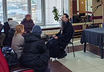 В Кургане на выставке-ярмарке «Добрый свет Рождества» выступил игумен Чимеевского монастыря