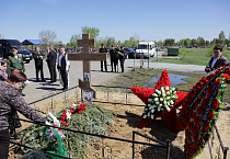 В Кургане состоялось погребение останков погибшего в 1941 году советского воина – деда секретаря Курганской епархии