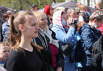Светлое Христово Воскресенье в Кургане встретили пасхальным концертом