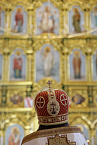 В Светлый понедельник митрополит Даниил совершил Литургию в Троицком соборе Кургана