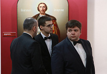 В Кургане священник-участник СВО, выступил в музее на открытии выставки «Воинство небесное и земное»