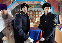 Курганский священник принял участие в захоронении останков бойца Красной Армии