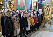 В день Крещения Господня митрополит Даниил совершил праздничную Литургию и великое водосвятие