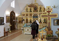 В курганский храм прибыла икона Божией Матери «Помощница в родах»
