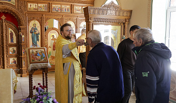 Литургия в день памяти мчч. Сергия и Вакха