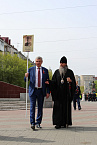 Митрополит Даниил принял участие в торжественных мероприятиях в честь Дня Победы