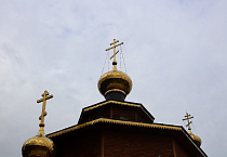 Архиерейская Литургия состоялась в храме села Лесниково