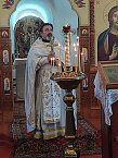 В храме Вознесения Господня села Большое Каменное Петуховского района широко отметили престольный праздник